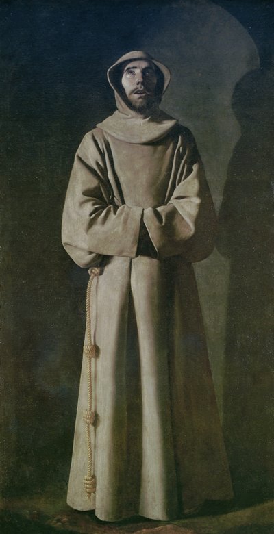 St. Francis (1181-1226) 1645-64 by Francisco de Zurbaran